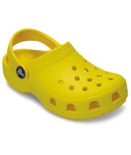 CROCS UNISEX Παιδικά Σαμπό Θαλάσσης Classic Clog 206990-7C1 LEMON - ΚΙΤΡΙΝΟ