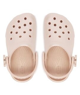 CROCS Παιδικά Σαμπό Θαλάσσης Classic Pearl Shine Clog 212815-6UR QUART - ΡΟΖ/NUDE
