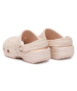 CROCS Παιδικά Σαμπό Θαλάσσης Classic Pearl Shine Clog 212815-6UR QUART - ΡΟΖ/NUDE