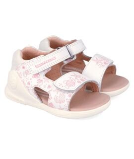 Biomecanics Παιδικά Ανατομικά Δερμάτινα Παπουτσοπέδιλα 262142-C050-BLANCO - ΛΕΥΚΟ