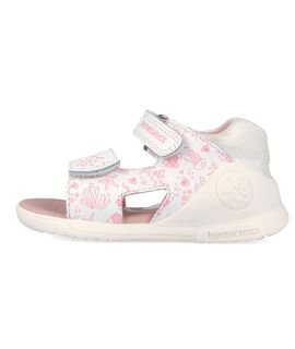 Biomecanics Παιδικά Ανατομικά Δερμάτινα Παπουτσοπέδιλα 262142-C050-BLANCO - ΛΕΥΚΟ