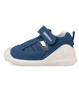 Biomecanics Παιδικά Πάνινα Ανατομικά Παπουτσοπέδιλα 262187-A556-PETROL - ΜΠΛΕ