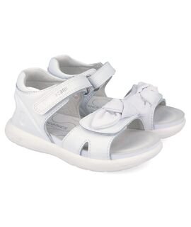 Biomecanics Παιδικά Ανατομικά Δερμάτινα Πέδιλα 262208-C050-BLANCO - ΛΕΥΚΟ