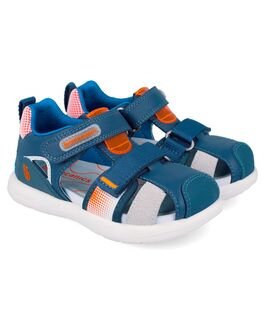 Biomecanics Παιδικά Δερμάτινα Ανατομικά Παπουτσοπέδιλα 262231-A556-PETROL - ΜΠΛΕ