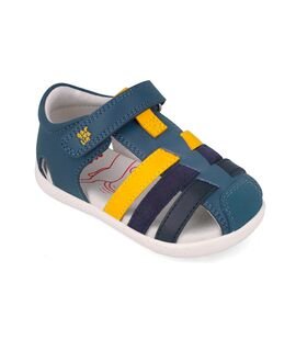 Garvalin Παιδικά Ανατομικά Παπουτσοπέδιλα 262325-A556-PETROL - ΜΠΛΕ