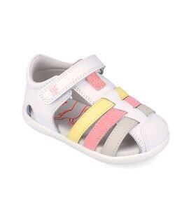 Garvalin Παιδικά Ανατομικά Παπουτσοπέδιλα 262325-D050-BLANCO - ΛΕΥΚΟ