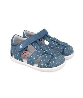 Garvalin Παιδικά Ανατομικά Παπουτσοπέδιλα 262327-A631-INDIGO - ΜΠΛΕ