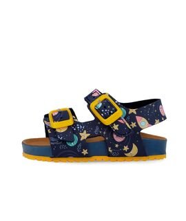 Garvalin Παιδικά Ανατομικά Πέδιλα Σκαφάκια 262463-A089-AZUL MARINO - ΜΠΛΕ