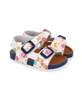 Garvalin Παιδικά Ανατομικά Πέδιλα Σκαφάκια 262463-B050-BLANCO - ΛΕΥΚΟ