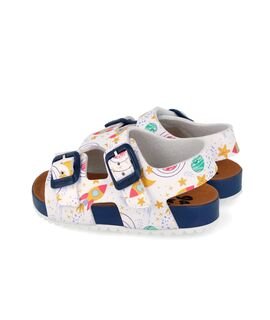 Garvalin Παιδικά Ανατομικά Πέδιλα Σκαφάκια 262463-B050-BLANCO - ΛΕΥΚΟ