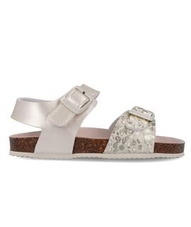 Garvalin Παιδικά Ανατομικά Πέδιλα Σκαφάκια 262466-A103-BEIGE - ΜΠΕΖ/ΧΡΥΣΟ