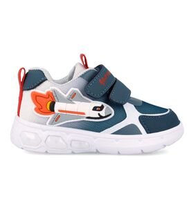 Garvalin Παιδικά Ανατομικά Sneakers ΦΩΤΑΚΙΑ 262721-A008-AZUL - ΜΠΛΕ