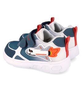 Garvalin Παιδικά Ανατομικά Sneakers ΦΩΤΑΚΙΑ 262721-A008-AZUL - ΜΠΛΕ