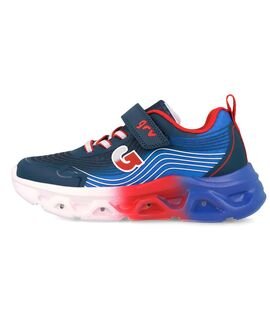 Garvalin Παιδικά Ανατομικά Sneakers ΦΩΤΑΚΙΑ 262725-A635-AZUL Y ROJO- ΜΠΛΕ/ΚΟΚΚΙΝΟ