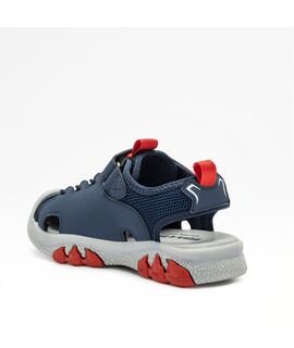 BULL BOYS Παιδικά Παπουτσοπέδιλα με ΦΩΤΑΚΙΑ DNAL5194-BL11 VELOCIRAPTOR BLU - ΜΠΛΕ