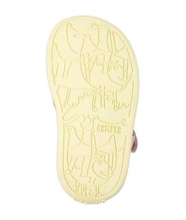 Camper Παιδικά Δερμάτινα Παπουτσοπέδιλα Bicho Pink 80372-087 - ΡΟΖ