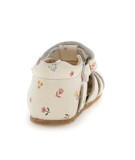 Falcotto Παιδικά Δερμάτινα Ανατομικά Παπουτσοπέδιλα Alby calf pr. liberty milk - ΕΚΡΟΥ