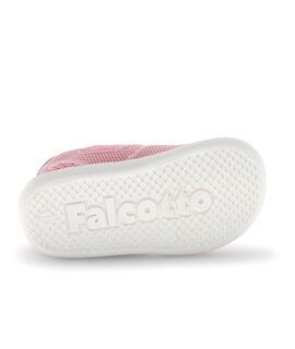 Falcotto Παιδικά Ανατομικά Sneakers Free 2 VL. knitted/eco calf pibk-mentos - ΡΟΖ
