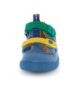 Naturino Παιδικά Δερμάτινα Ανατομικά Παπουτσοπέδιλα Barefoot Giommy. calf sole color mare - ΜΠΛΕ