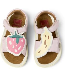 Camper Παιδικά Πέδιλα Twins Multicolor K800669-002 - ΡΟΖ
