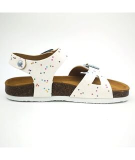 PLAKTON Παιδικά Ανατομικά Πέδιλα Σκαφάκια LISA 131407-BLANCO1 - ΛΕΥΚΟ