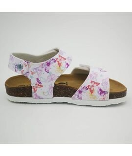 PLAKTON Παιδικά Ανατομικά Πέδιλα Σκαφάκια SARA BLANCO ESTAMPADO 135448-7739-80 - ΛΕΥΚΟ