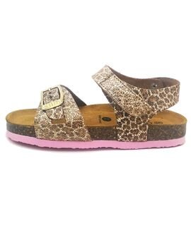 PLAKTON Παιδικά Ανατομικά Πέδιλα Σκαφάκια SELECT ANGELICA IRIDE 135663-CUERO4 - ΛΕΟΠΑΡ