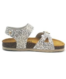 PLAKTON Παιδικά Ανατομικά Πέδιλα Σκαφάκια SELECT ANGELICA IRIDE 135663-BLANCO1 - ΛΕΥΚΟ/ΛΕΟΠΑΡ