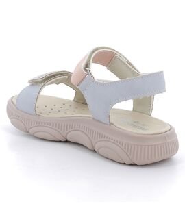 PRIMIGI Παιδικά Δερμάτινα Πέδιλα 1390622 sky blue/pink - ΠΟΛΥΧΡΩΜΟ