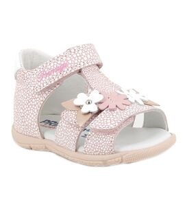 PRIMIGI Παιδικά Ανατομικά Δερμάτινα Πέδιλα 1413022 pink - ΡΟΖ