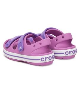 CROCS Παιδικά Πέδιλα Θαλάσσης Crocband Cruiser Sandal 209424-6WQ BUBBLE - ΡΟΖ/ΜΩΒ