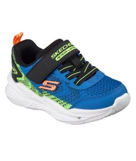 SKECHERS Παιδικά Sneakers με ΦΩΤΑΚΙΑ Meteor-Lights 2.0 velcro lights 401490N-BLBK - ΜΠΛΕ