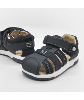 Mayoral Παιδικά Δερμάτινα Ανατομικά Παπουτσοπέδιλα 26-41773-079 ΜΠΛΕ