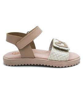 ABY shoes Παιδικά Δερμάτινα Ανατομικά Πέδιλα ABY630-NUDE