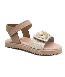 ABY shoes Παιδικά Δερμάτινα Ανατομικά Πέδιλα ABY630-NUDE