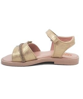 ABY shoes Παιδικά Δερμάτινα Ανατομικά Πέδιλα ABY631-NUDE