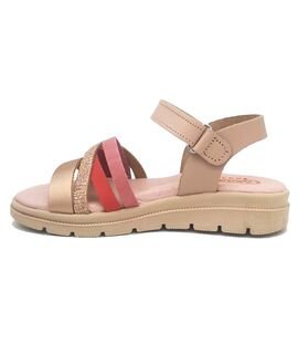 ABY shoes Παιδικά Δερμάτινα Ανατομικά Πέδιλα ABY638-NUDE