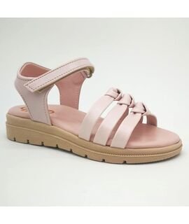 ABY shoes Παιδικά Δερμάτινα Ανατομικά Πέδιλα ABY642-ΡΟΖ/NUDE