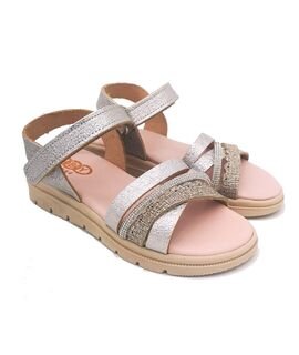 ABY shoes Παιδικά Δερμάτινα Ανατομικά Πέδιλα ABY654-ΑΜΜΟΥ