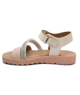 Ricco Mondo Παιδικά Δερμάτινα Ανατομικά Πέδιλα A30316V1 - NUDE