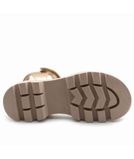 SALTY Παιδικά Δερμάτινα Ανατομικά Πέδιλα SK26-44-ΧΑΛΚΟΣ ΜΑΤ