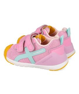 Biomecanics Παιδικά Ανατομικά Sneakers High 261135-D032-ROSA - ΡΟΖ