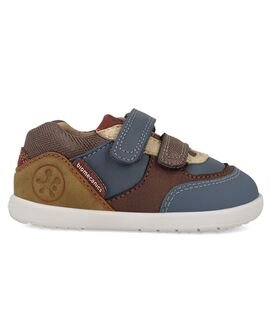 Biomecanics Παιδικά Ανατομικά Δερμάτινα Sneakers 261151-C556-PETROL - ΜΠΛΕ/ΠΕΤΡΟΛ