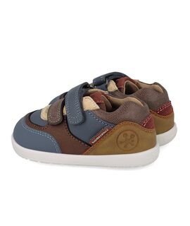 Biomecanics Παιδικά Ανατομικά Δερμάτινα Sneakers 261151-C556-PETROL - ΜΠΛΕ/ΠΕΤΡΟΛ