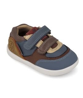 Biomecanics Παιδικά Ανατομικά Δερμάτινα Sneakers 261151-C556-PETROL - ΜΠΛΕ/ΠΕΤΡΟΛ