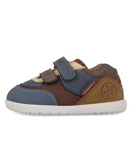 Biomecanics Παιδικά Ανατομικά Δερμάτινα Sneakers 261151-C556-PETROL - ΜΠΛΕ/ΠΕΤΡΟΛ