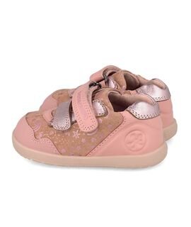 Biomecanics Παιδικά Ανατομικά Δερμάτινα Sneakers 261163-C193-PETALO - ΡΟΖ