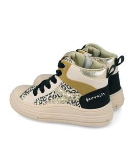 Garvalin Παιδικά Ανατομικά Sneakers High 261552-A087-ARENA - ΜΠΕΖ