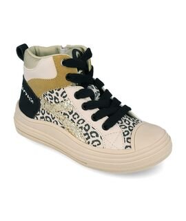 Garvalin Παιδικά Ανατομικά Sneakers High 261552-A087-ARENA - ΜΠΕΖ