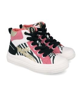 Garvalin Παιδικά Ανατομικά Sneakers High 261553-A050-BLANCO - ΛΕΥΚΟ